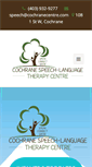 Mobile Screenshot of cochranecentre.com
